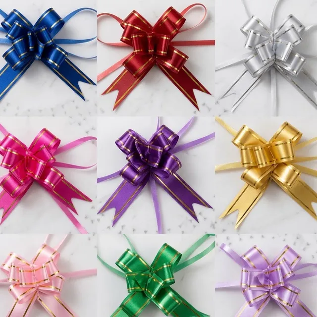 Ribbon pull bows